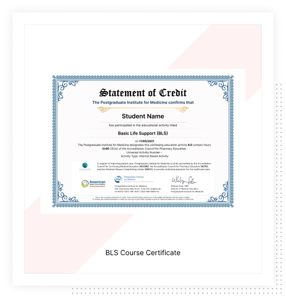 What to expect in the online BLS training program