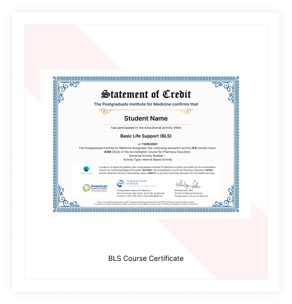 bls course certificate