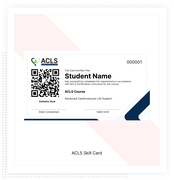 acls skill card