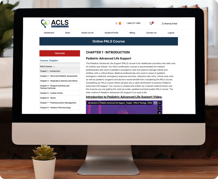 PALS Course Curriculum