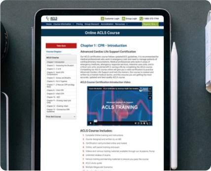 ACLS Course Curriculum